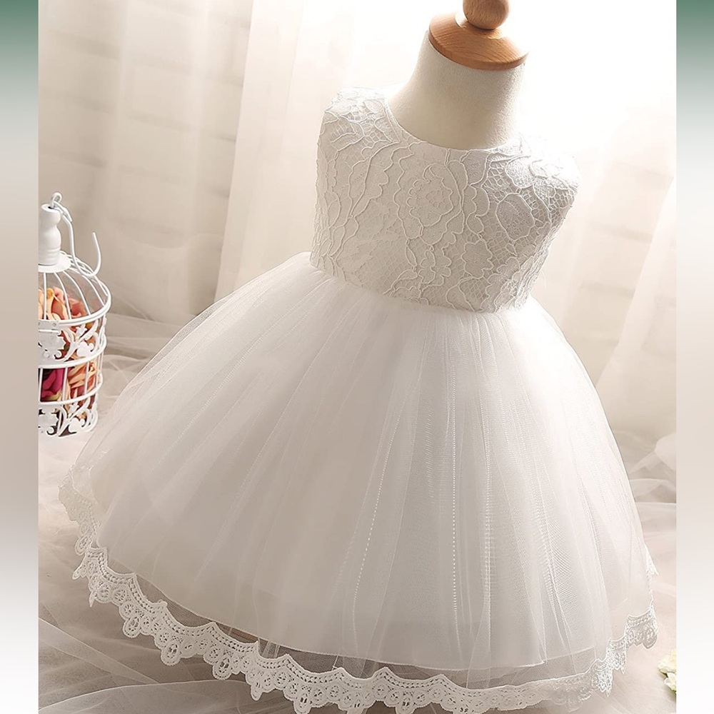 Baby Flower Princess Wedding Dress.